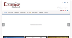 Desktop Screenshot of enskuhusin.is